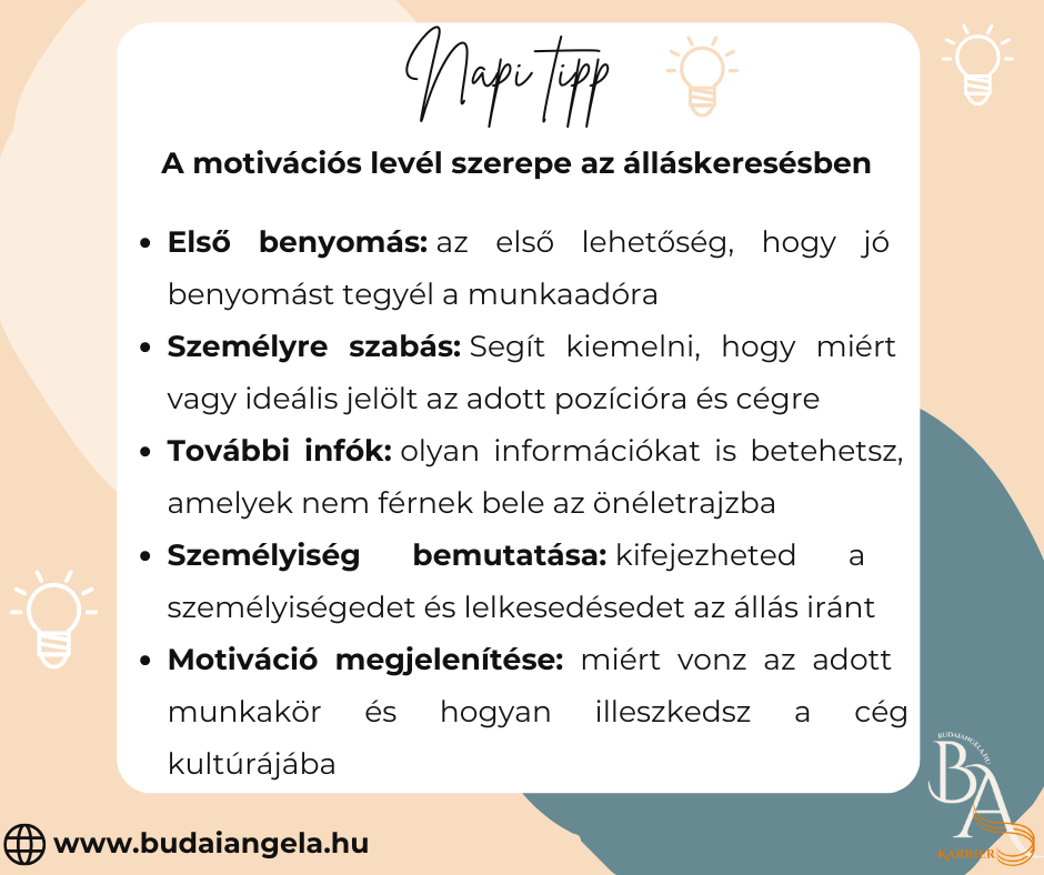 Motivációs levél