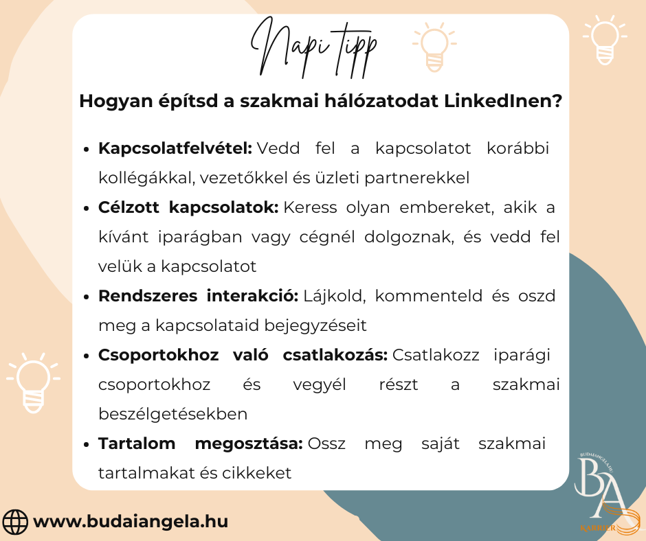 LinkedIn szakmai hálózat